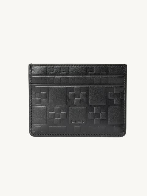 Sandro Embossed leather card holder