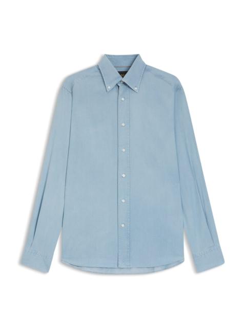 BOSS REGULAR-FIT SHIRT IN ITALIAN-MADE DENIM