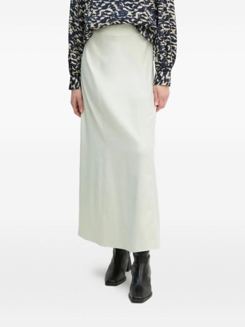 AERON elastic-waist midi skirt