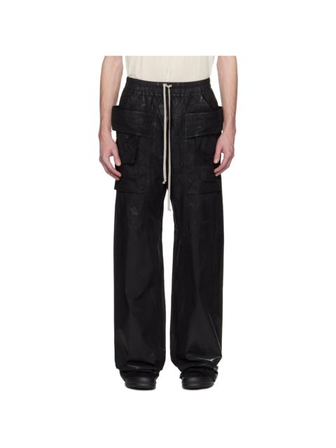 Rick Owens DRKSHDW Hollywood creatch wide cargo trousers