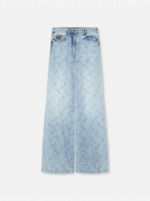 【関税＆送料込み】Versace Flared Jeans 90_E76HAB561-