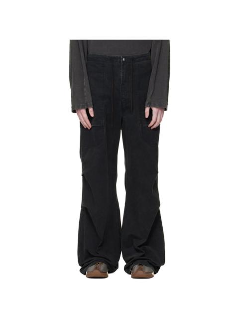entire studios Black Barren Cargo Pants