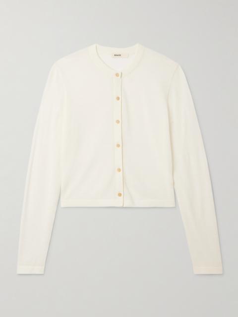KHAITE Brieta Merino Wool Cardigan