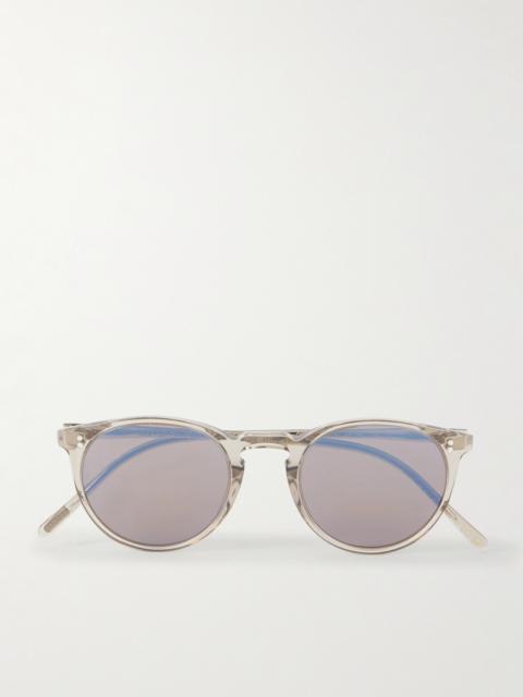 Oliver Peoples O'Malley Round-Frame Acetate Sunglasses