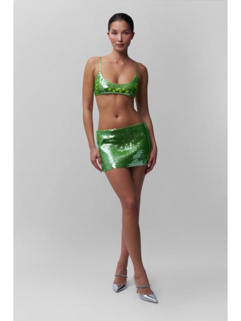 GUIZIO SEQUIN MINI SKIRT