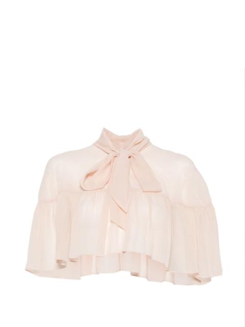 Max Mara Negozi cape shirt