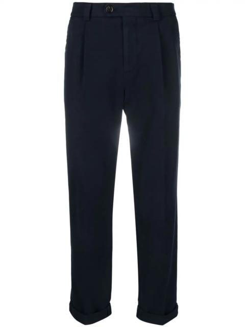 Brunello Cucinelli straight-leg cotton trousers