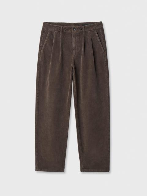 rag & bone rb Baggy Pleated Corduroy Chino