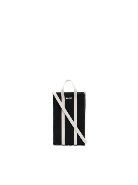 SUNNEI logo-print crossbody bag