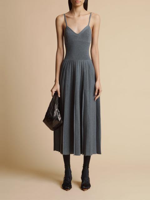 The Elio Dress in Sterling