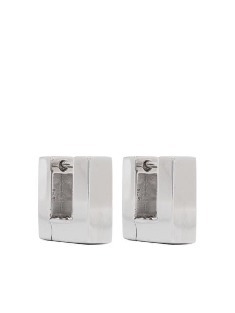 TOM WOOD Small Square Hoops Earrings