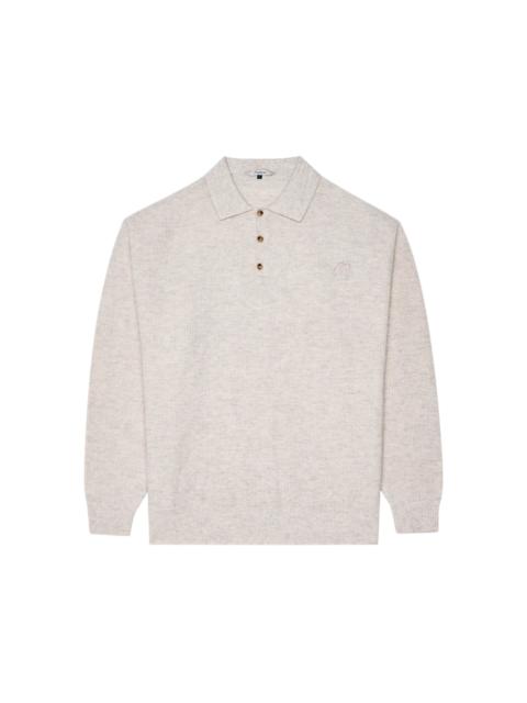 malbon Gauge Waffle Knit Polo