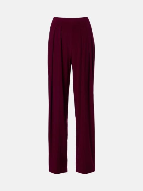 NORMA KAMALI Pleated wide-leg pants