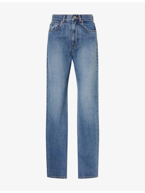 JW Anderson Straight-Leg Cotton Denim Jeans