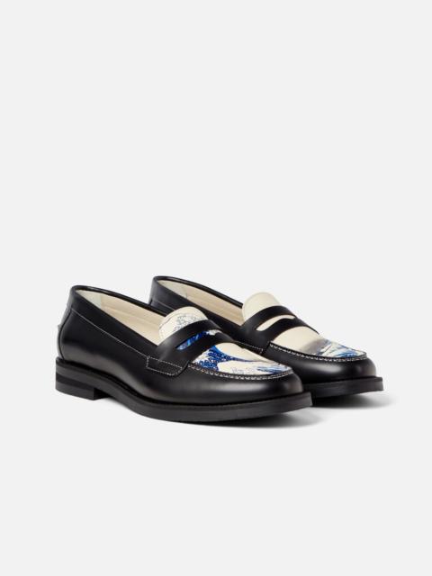 DUKE + DEXTER Wilde The Great Wave Penny Loafer - Women's
