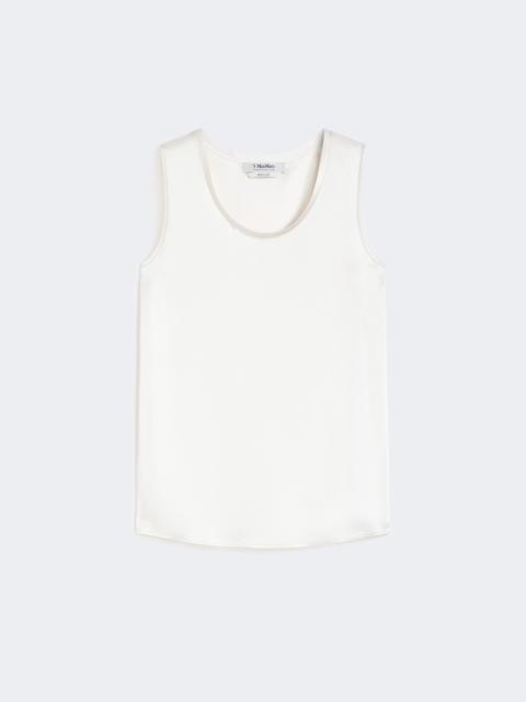 'S Max Mara Satin top - IVORY