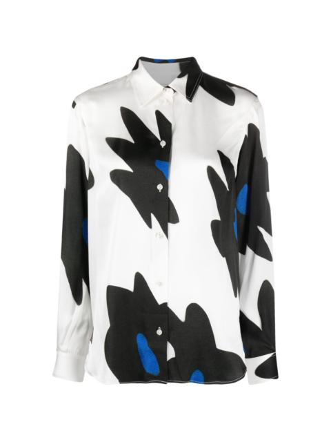 Paul Smith long-sleeve abstract-print shirt