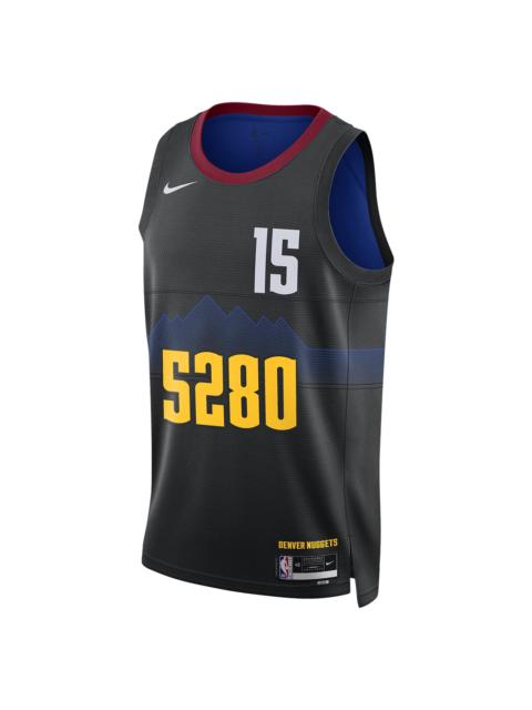 Nike Nike Dri-FIT NBA Swingman 저지 2023/24 시티 에디션 '덴버 누클렛 니콜라 Jokic' DX8500-011