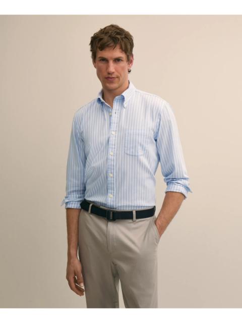 Brooks Brothers Performance Series Oxford Button Down Collar, Sport Shirt