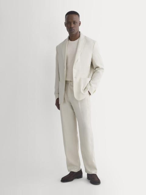 EVERLANE SOYEUX LINEN PLEATED TROUSER