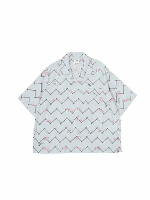 visvim CROSBY SHIRT S/S HIKAKU IVORY | REVERSIBLE