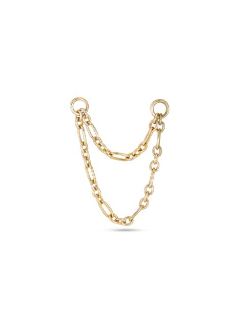 STONE AND STRAND Double Up Figaro Connector Chain