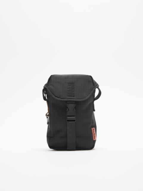 Ripstop mini pouch bag - Black