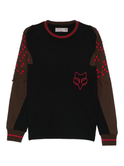 Kiko Kostadinov perforated long-sleeve sweatshirt