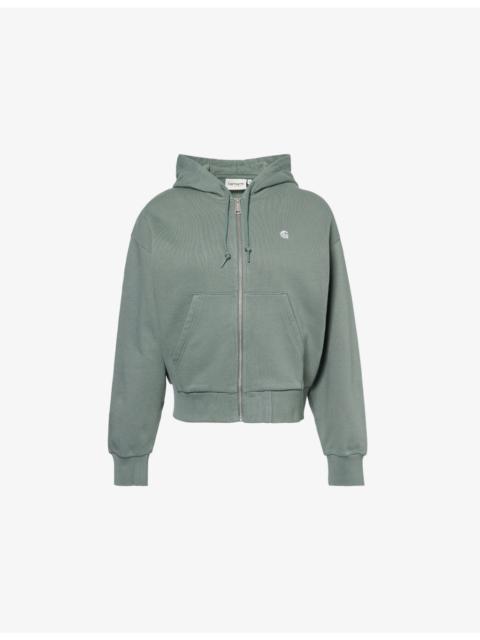 Carhartt Casey Logo-Embroidered Cotton Hoody