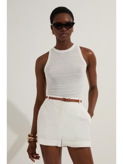 KAREN MILLEN Premium Tailored Linen Short