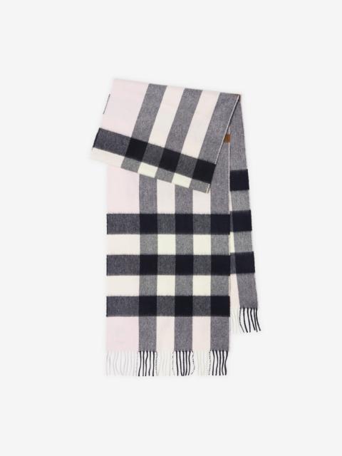Burberry Check Cashmere Scarf