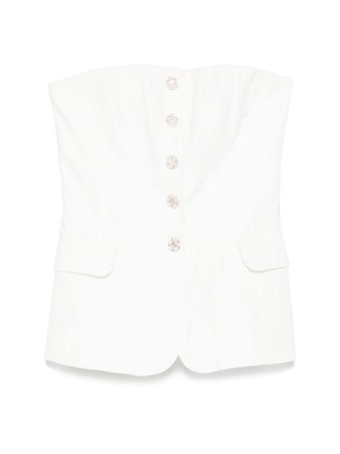 maje crystal-buttons top