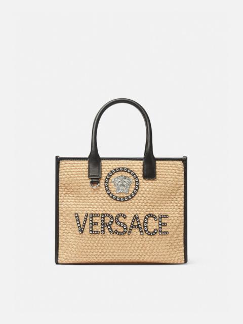 VERSACE Studded La Medusa Small Tote Bag