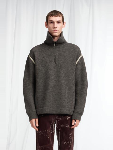 Maison Margiela Elbow patch sweater