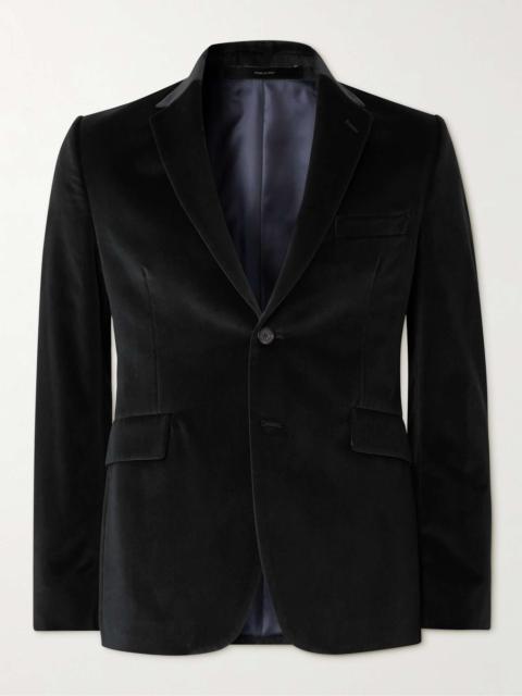 Slim-Fit Cotton-Velvet Tuxedo Jacket