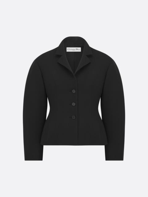 Dior Fitted Jacket with Puff Sleeves