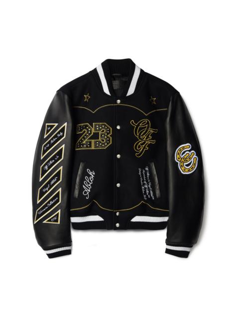 Off-White Bling Varsity Jacket