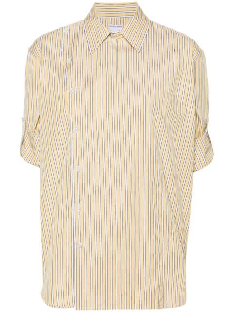 Yellow Striped Cotton Shirt