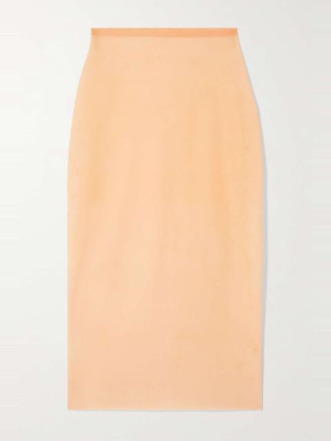 Alaïa Latex pencil skirt