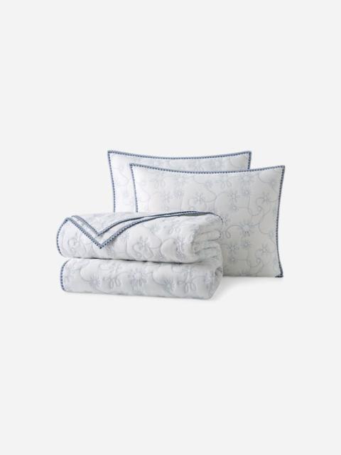 UGG ® Botanic Quilt Set King in Snow/Lilac Hint
