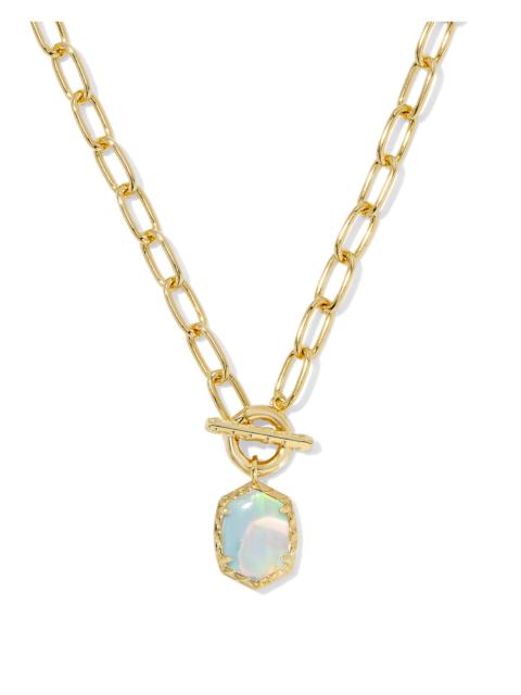 KENDRA SCOTT Daphne Convertible Gold Link and Chain Necklace