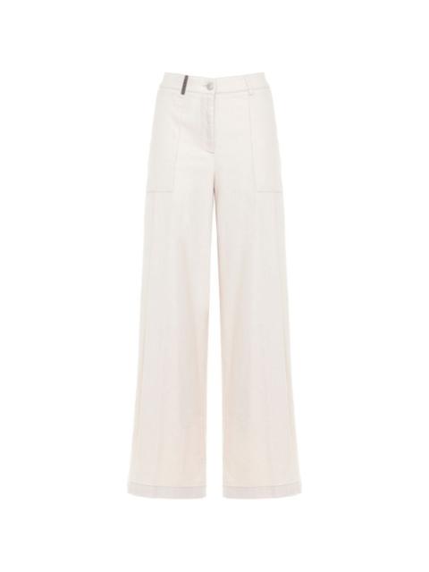PESERICO patch pocket trousers