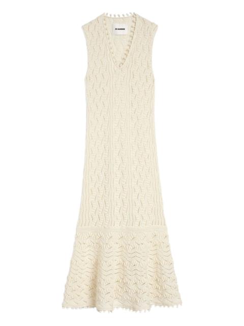 Jil Sander passementerie-detail dress
