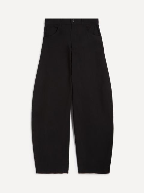 Séfr Black Joshua Twill Trousers