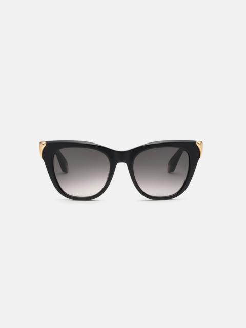 Roberto Cavalli Sunglasses with feminine cat-eye and feng on sides