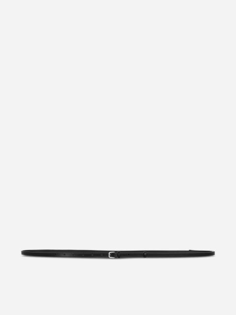 Dries Van Noten Calf Leather Belt Black