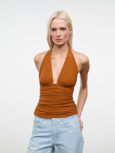 STAUD STAUD ALESSANDRA TOP COCOA BUTTER
