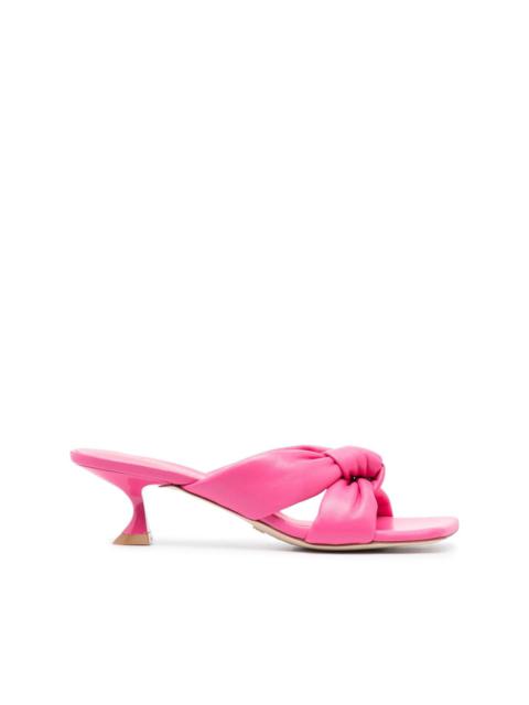 Stuart Weitzman slip-on square-toe sandals