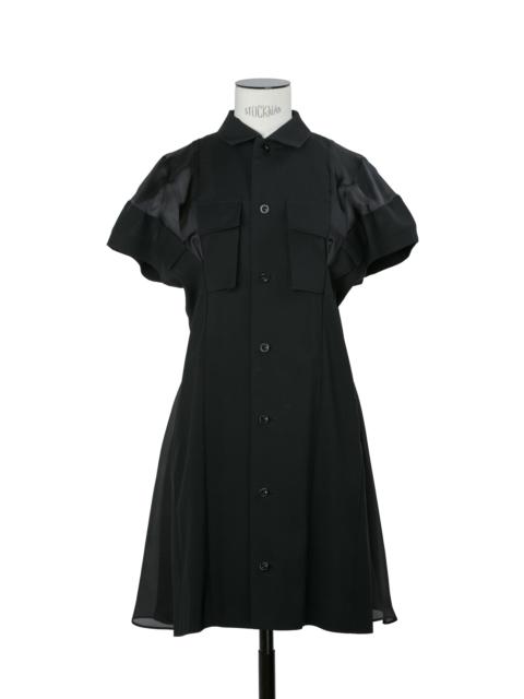 sacai Wool Suiting Dress