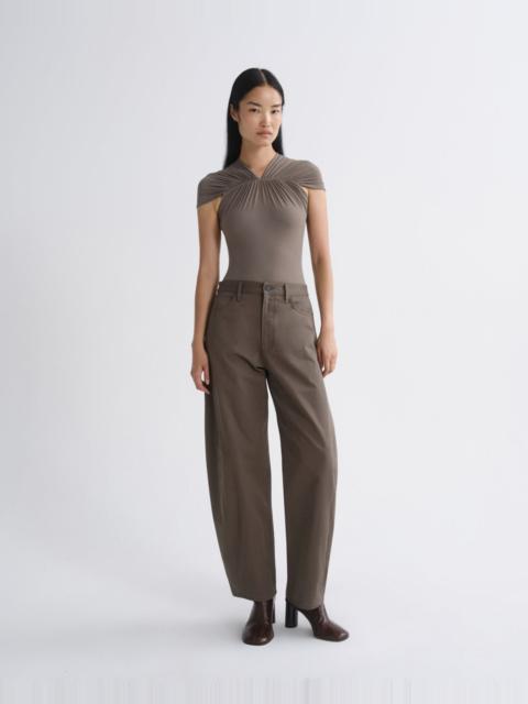 AGOLDE LUNA TROUSER IN TAUPE